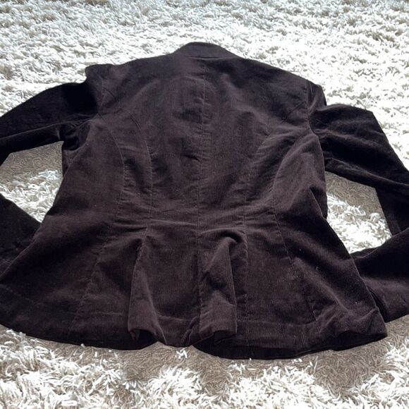 Vintage Ralph Lauren Brown Corduroy Military Style Jacket Large - Picture 7 of 13